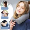 HMUNII Memory Foam Neck Pillow Soft U Shaped Slow Rebound Shipping Neck Cervical Space Travel Health care For Travel Accessories 5