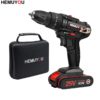 25V Impact Drill Electric Hand Drill Battery Cordless Electric Hammer Drill Electric Screwdriver Household Electric Tools