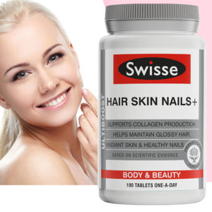 Australia Swisse Hair Skin Nails Collagen Tablets