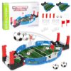 Mini Table Top Football Field with Balls Home Match Toy for Kids Competitive Football Toy Double Battle Puzzle Board Game