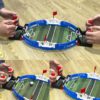 Mini Table Top Football Field with Balls Home Match Toy for Kids Competitive Football Toy Double Battle Puzzle Board Game 3